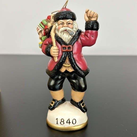 Vtg '93 Christmas Reproductions Memories of Santa Collection Santa Ornament 1840 - Picture 14 of 16